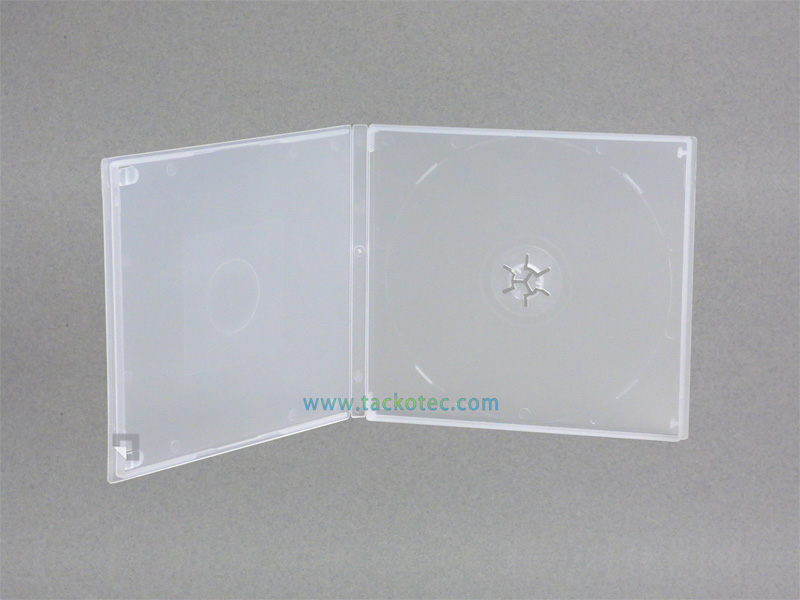 Boitier incassable pour 1 CD, transparent