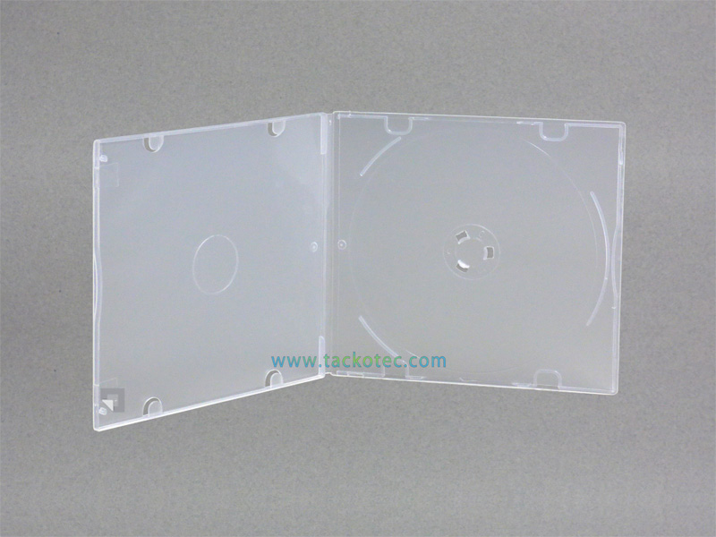 Boitier incassable pour 1 CD, transparent