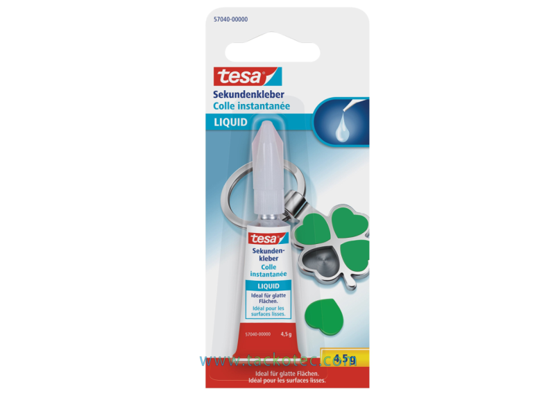 Colle cyanoacrylate liquide en tube de 4,5gr
