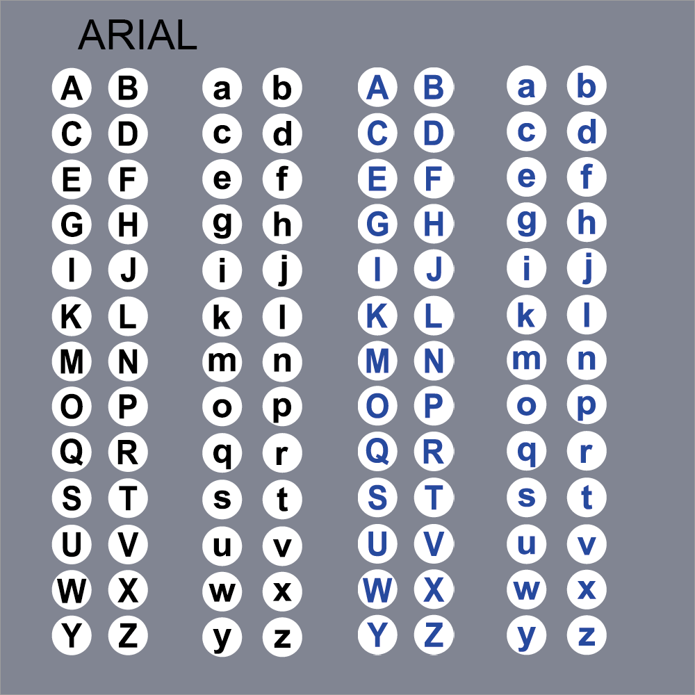 Alphabets complets