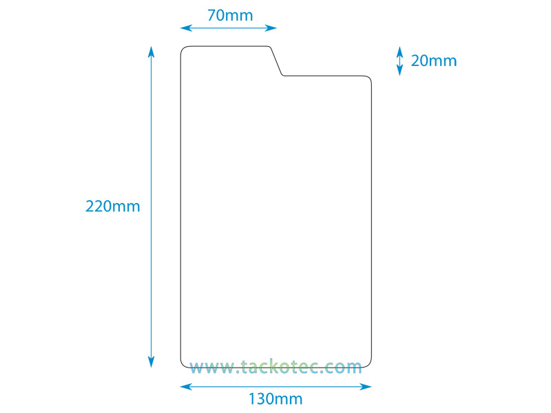 Plastique rigide, blanc, mat