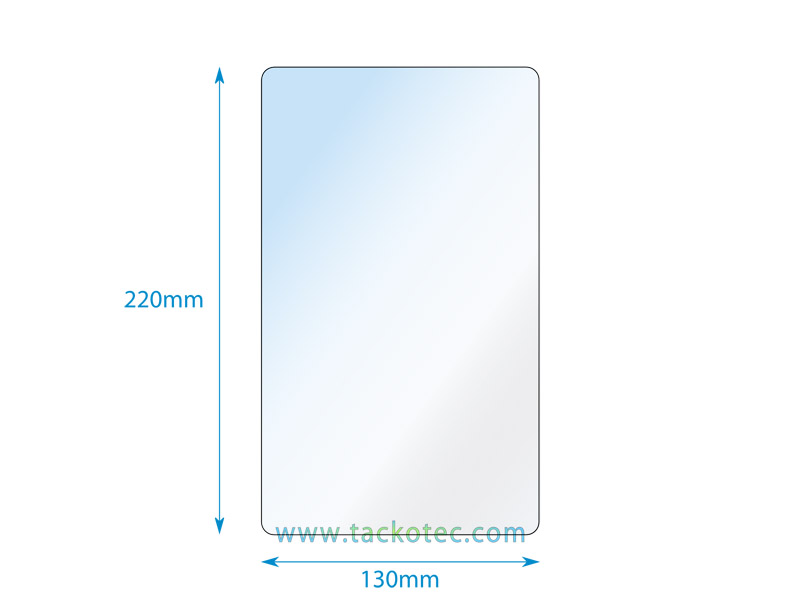 Plastique rigide, transparent, brillant