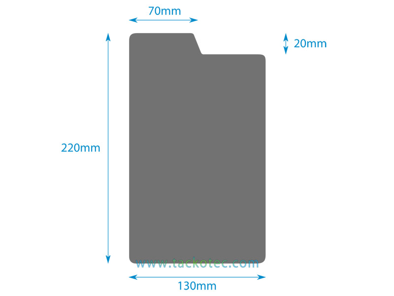 Plastique rigide, gris, mat