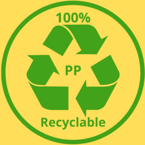 Logo 100% recyclable