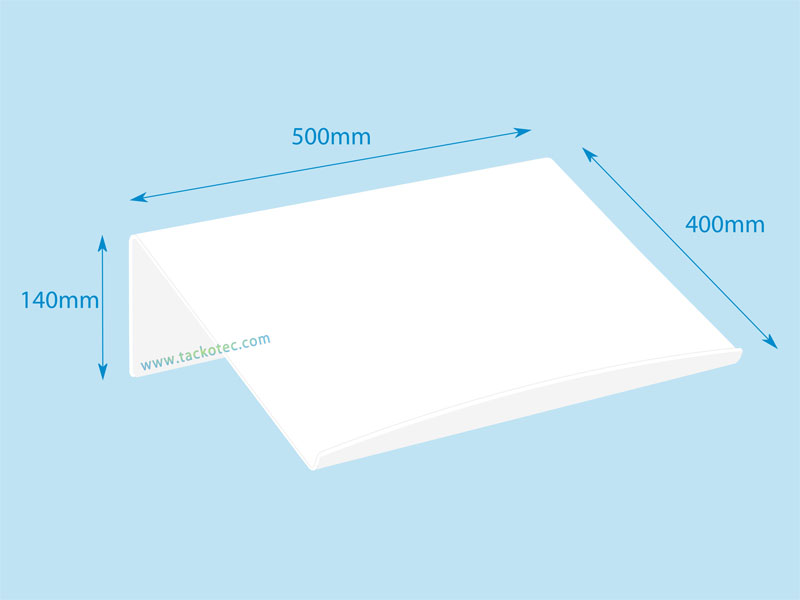 pupitre de table en plastique blanc