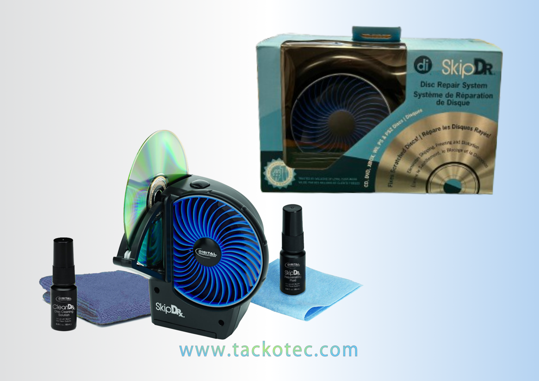 Skip Doctor réparation CD DVD