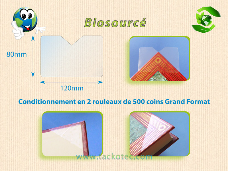 PROTÈGE-COINS GRAND FORMAT BIOSOURCE