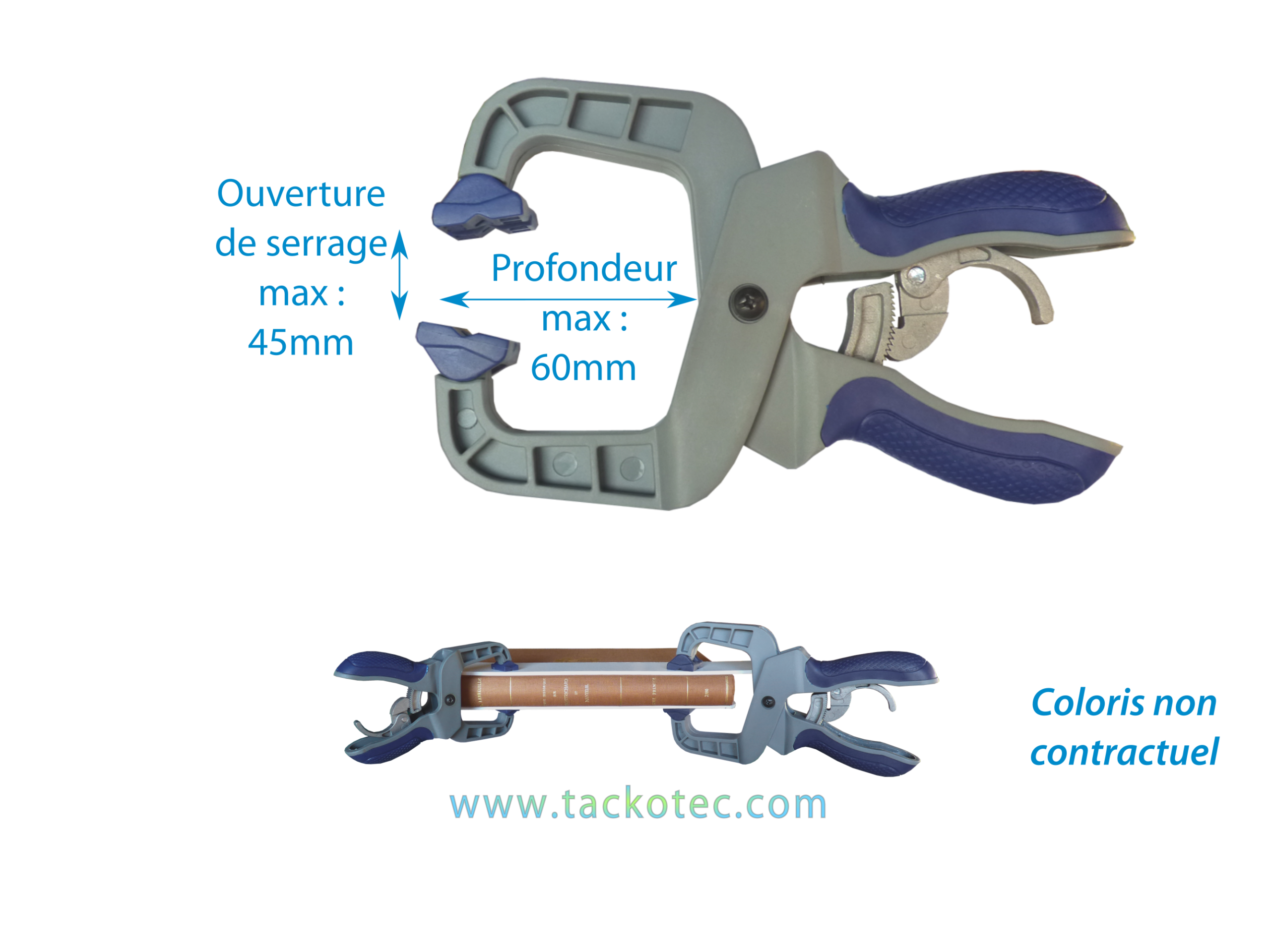 Pince de serrage 45mm