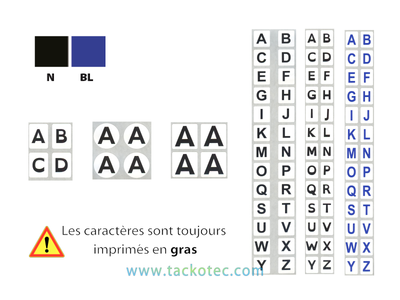 Lettres unitaires