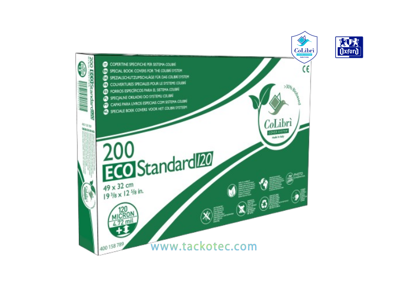 200 pochettes Eco CoLibrì® Standard 120 microns