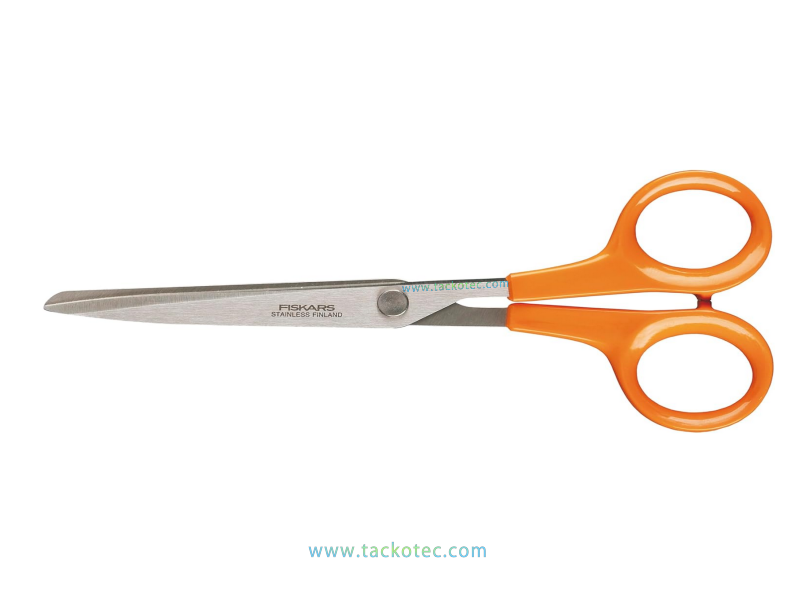 Ciseaux FISKARS Anneaux ambidextres, longueur 17 cm