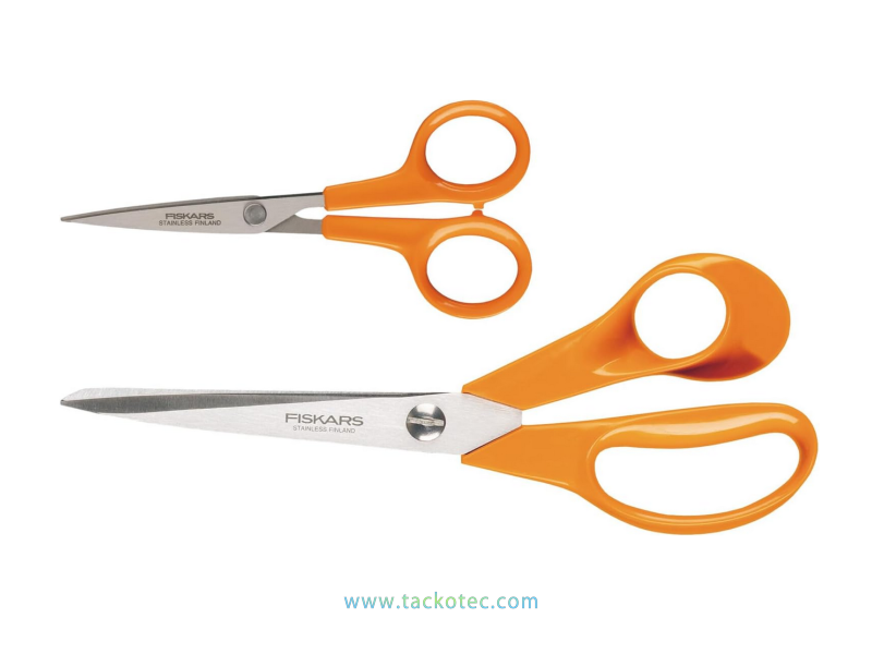 Ciseaux FISKARS, 17 ou 21 cm, droitier ou gaucher