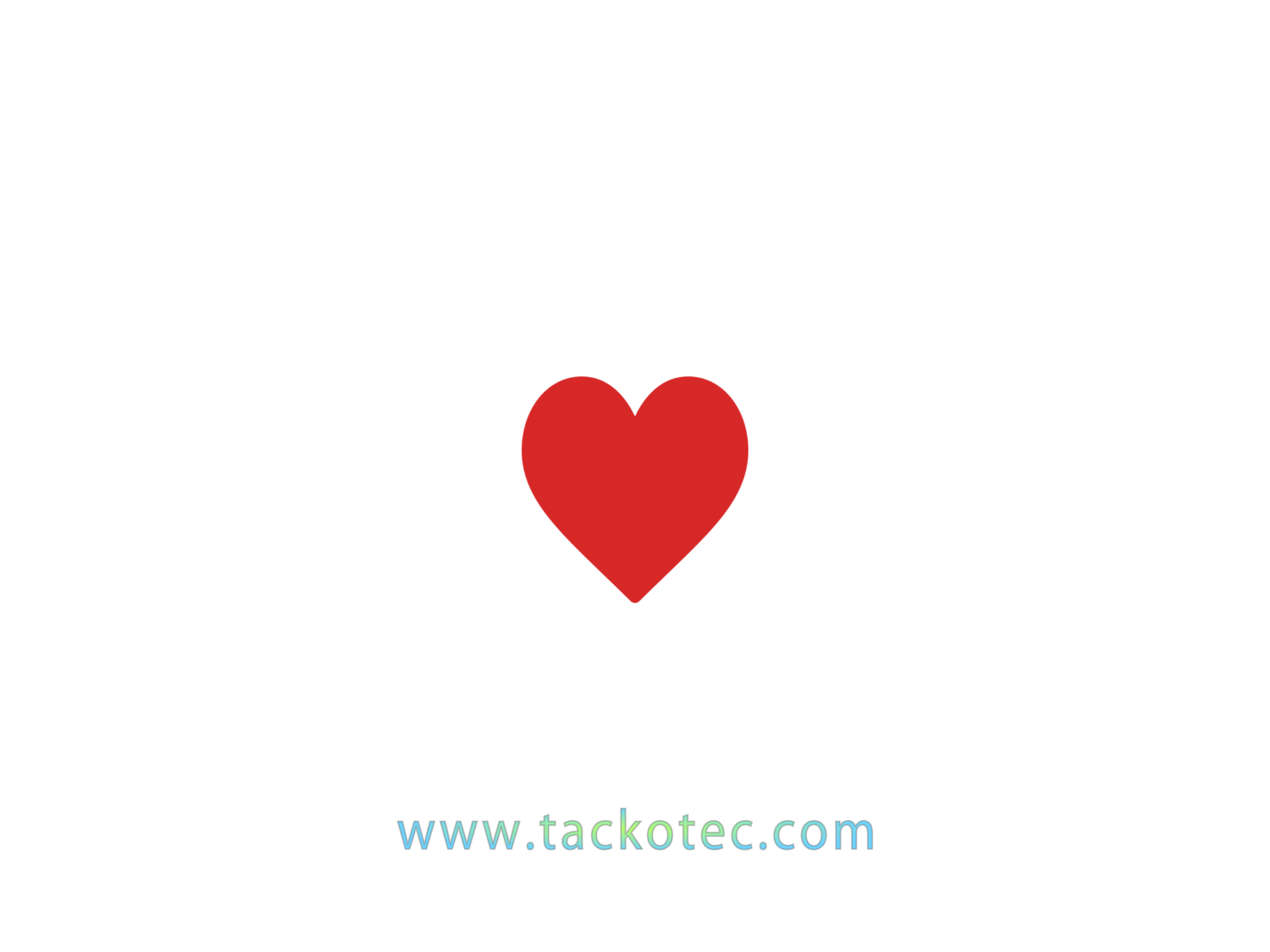 Pictogramme cœur rouge 12mm